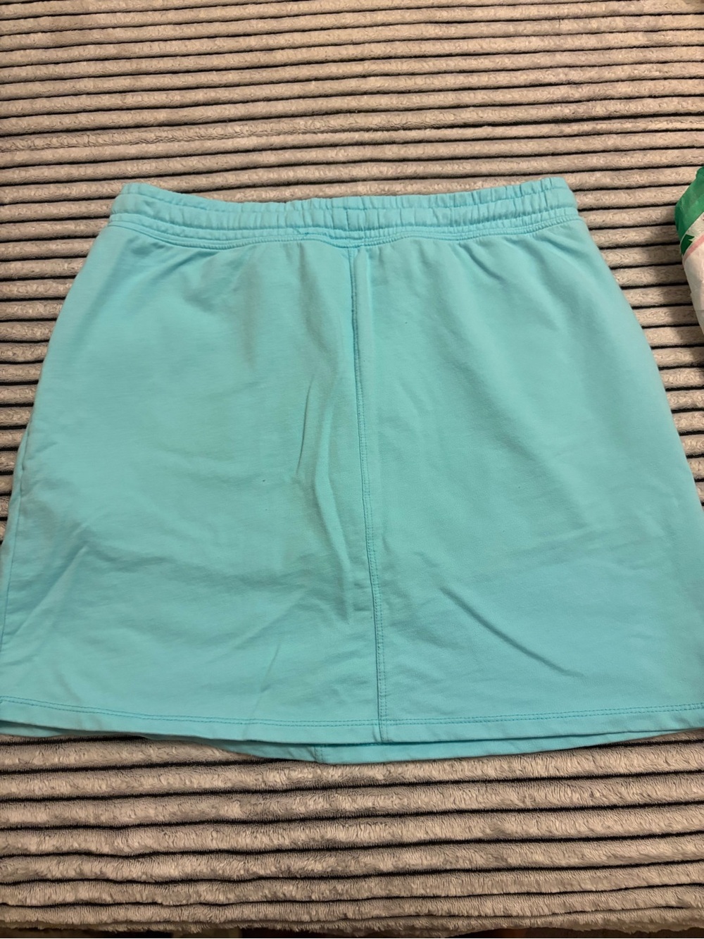 Classic Aqua Pull-On Skirt